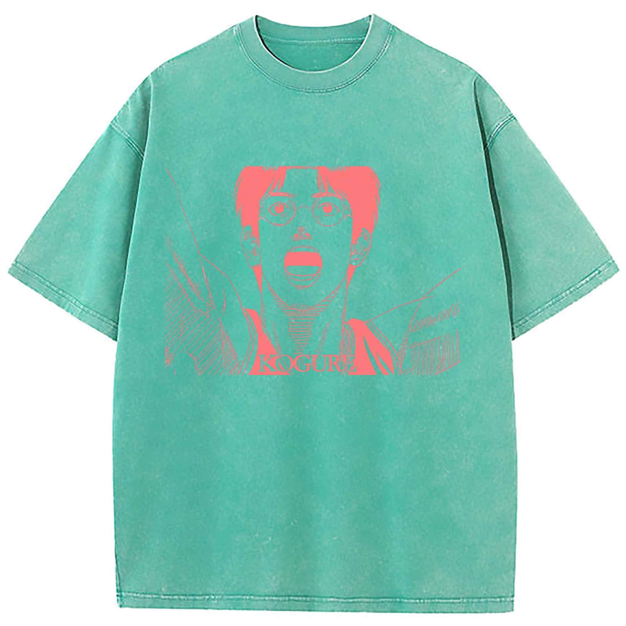 （画像用） SLAM DUNK／スラムダンク 綿100% ヴィンテージ風 半袖Tシャツ（フロントプリント）